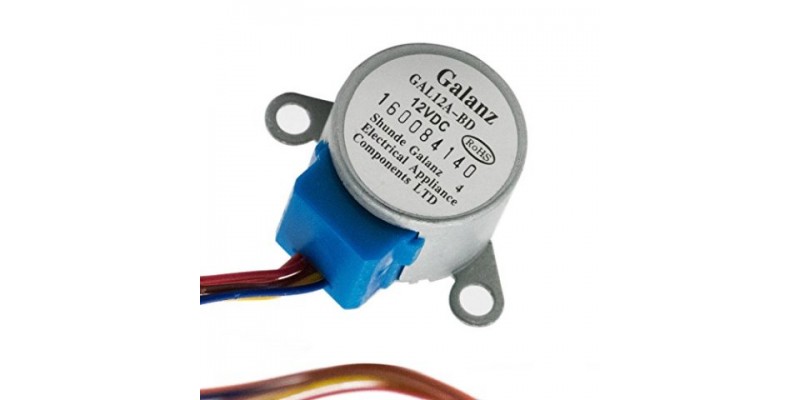 Стъпково моторче за клапа на климатик GAL12A-BD 12V DC / 24BYJ48A