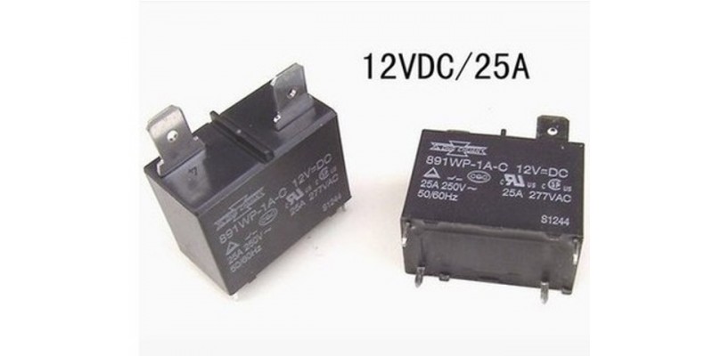 Реле 891WP-1A-C 12V25A