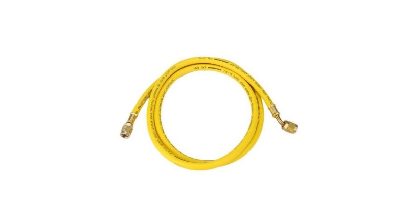Маркуч за фреон 1/4", дължина 150 cm ЖЪЛТ, R32, R410 Маркуч за фреон 1/4", дължина 150 cm ЖЪЛТ, R32, R410