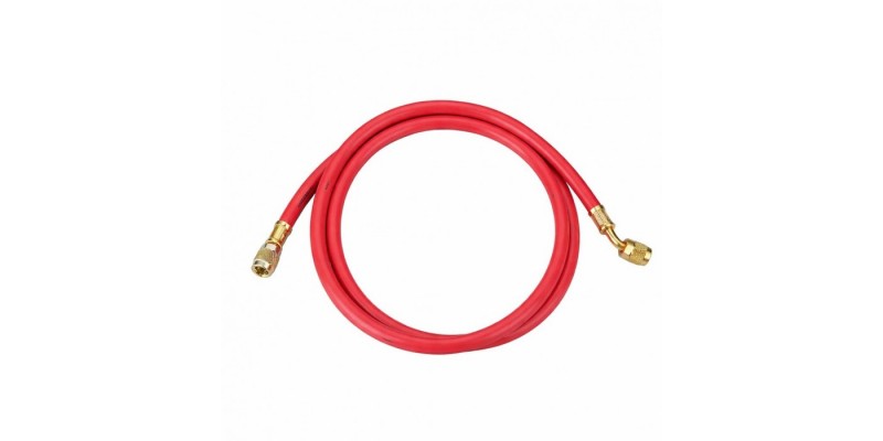 Маркуч за фреон 1/4", дължина 90 cm ЧЕРВЕН, R22, R134