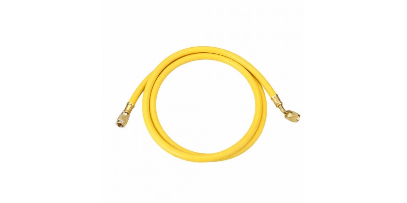 Маркуч за фреон 1/4", дължина 90 cm ЖЪЛТ, R22, R134