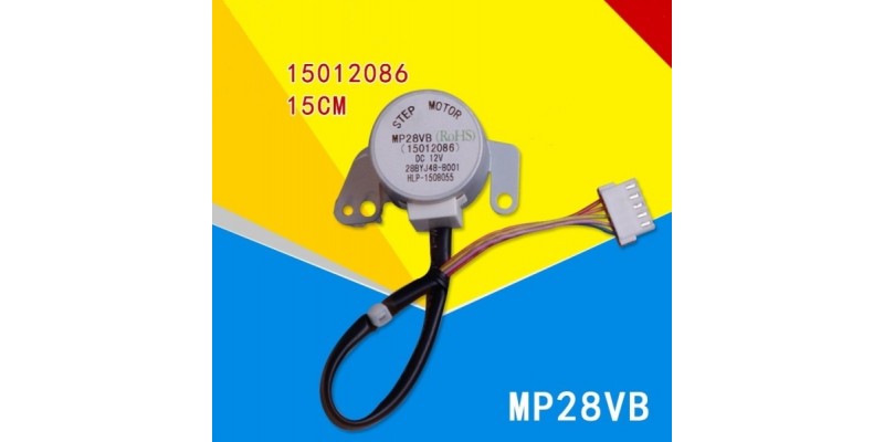 Стъпково моторче за клапа на климатик MP28VB 12V DC Стъпково моторче за клапа на климатик MP28VB 12V DC