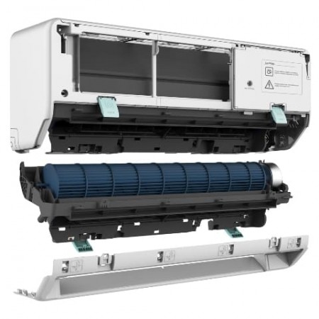 Инверторен стенен климатик Midea All Easy Pro Nordic MSEPBU-12HRFN8-QRD6GW, A+++